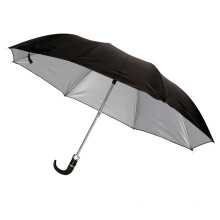 Two Fold Sliver Coated UV Protection Umbrella (JY-242)